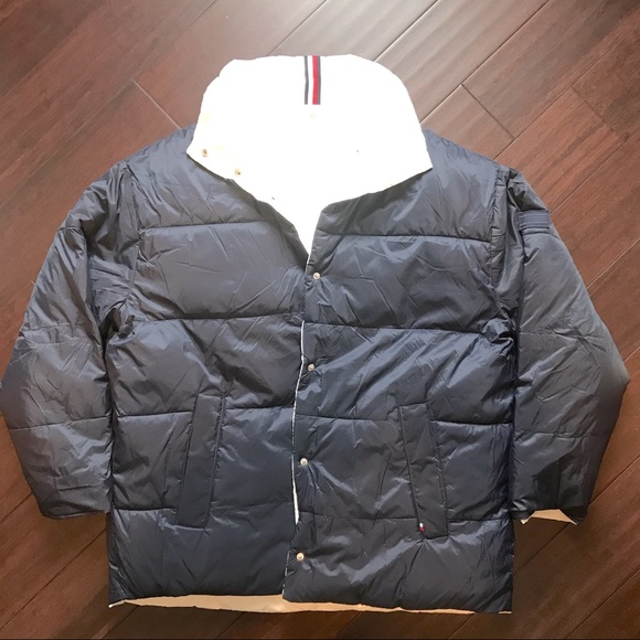 TOMMY HILFIGER Reversible Hooded Puffer - Picture 8 of 15